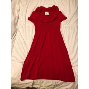 Red Sweater Dress
